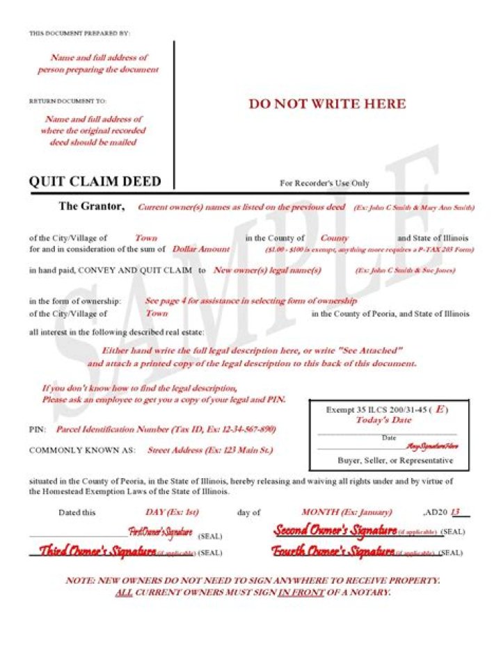 Are quitclaim deeds legal?