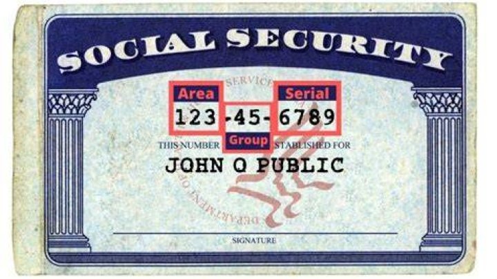 Are social security numbers confidential?