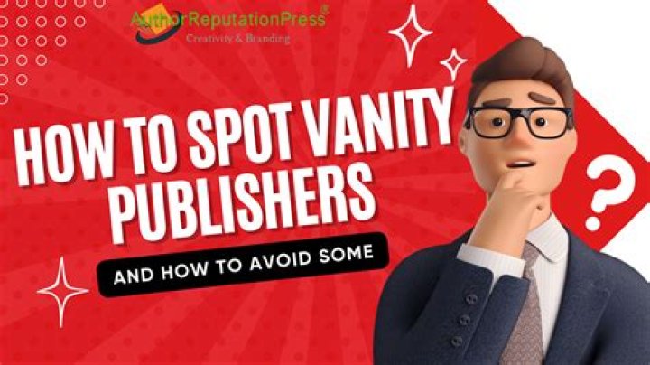 Are vanity publishers bad?