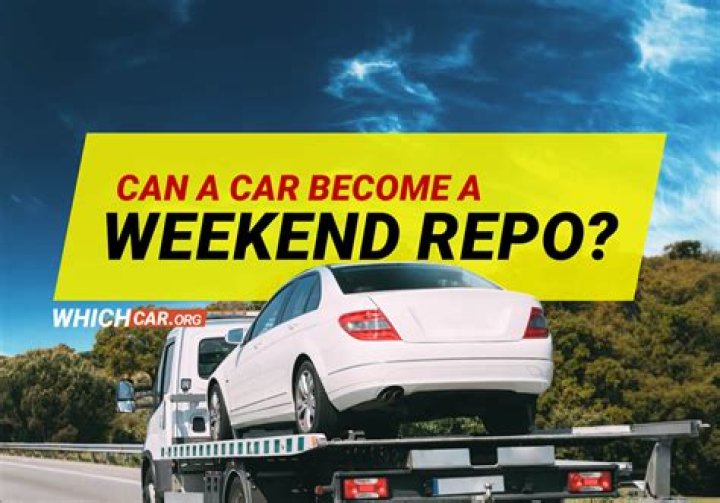 Can a car be repossessed on a holiday?