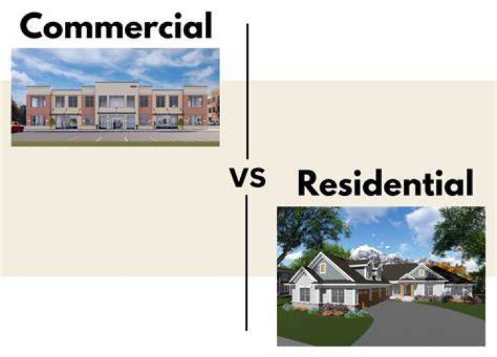 Can a commercial property be converted to a residential property?