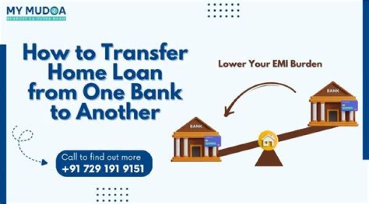 Can a loan be transferred to another bank?