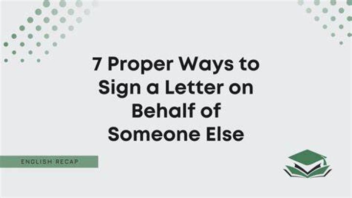 Can a parent sign on behalf of a minor?