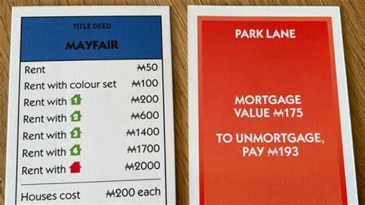Can any player buy a mortgaged property in Monopoly?