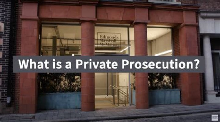 Can anyone bring a private prosecution?