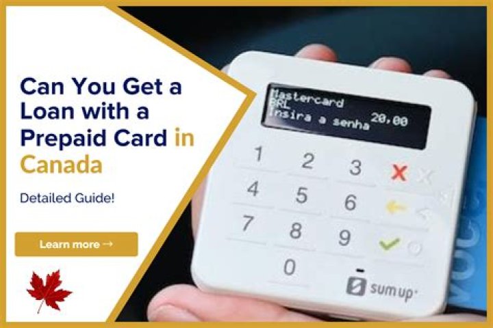 Can I apply for a loan with a prepaid card?