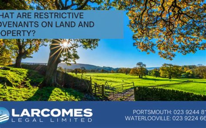 Can I build on land with a restrictive covenant?