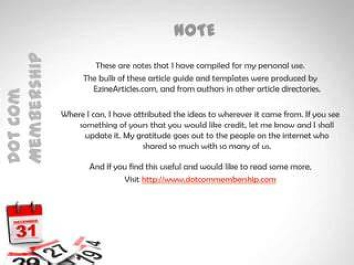 Can I use EzineArticles?