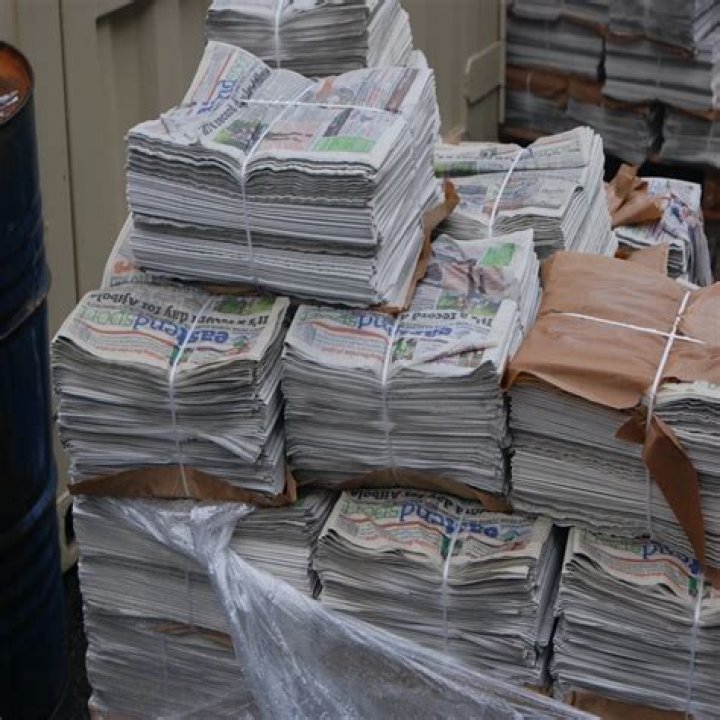 Can newspaper be used for packing?