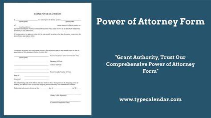 Can property be sold through power of attorney?