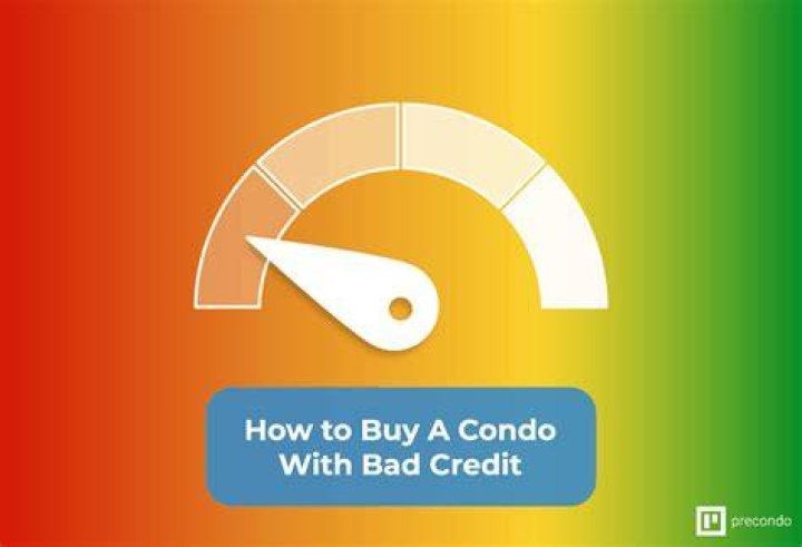 Can you buy a condo with bad credit?