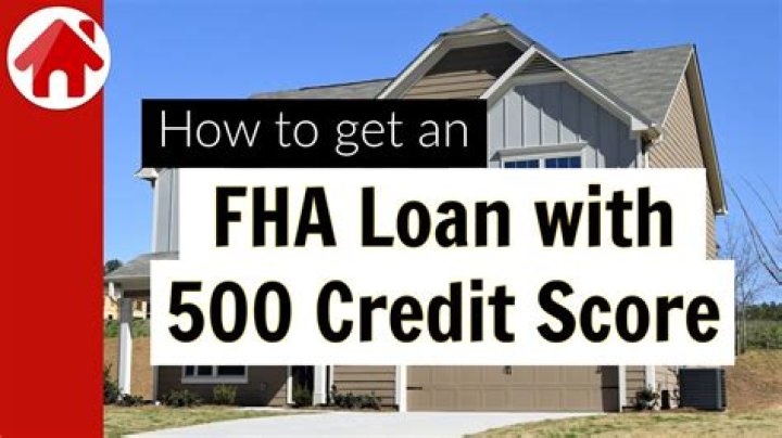 Can you get loan with 500 credit score?