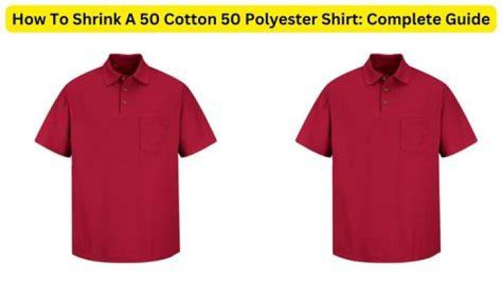 Can you shrink something that is 50 cotton?