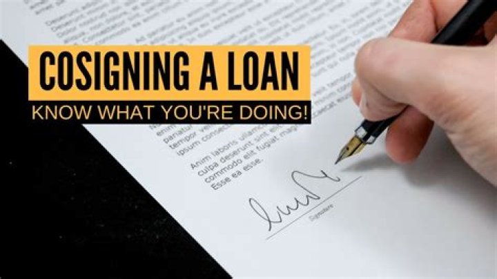 Can you sue someone for cosigning a loan?