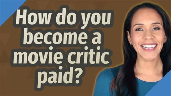 Do movie critics make a lot of money?