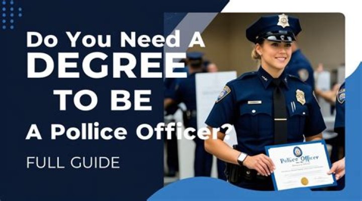 Do you need GCSE PE to be a police officer?