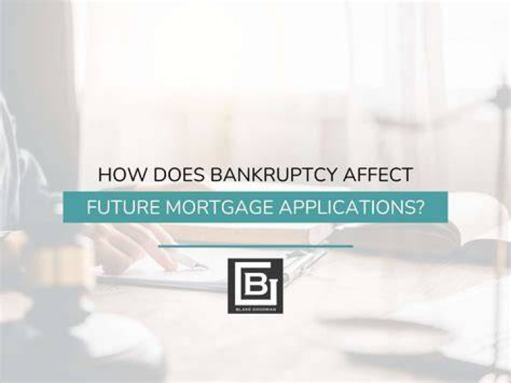 Does bankruptcy affect mortgage rates?