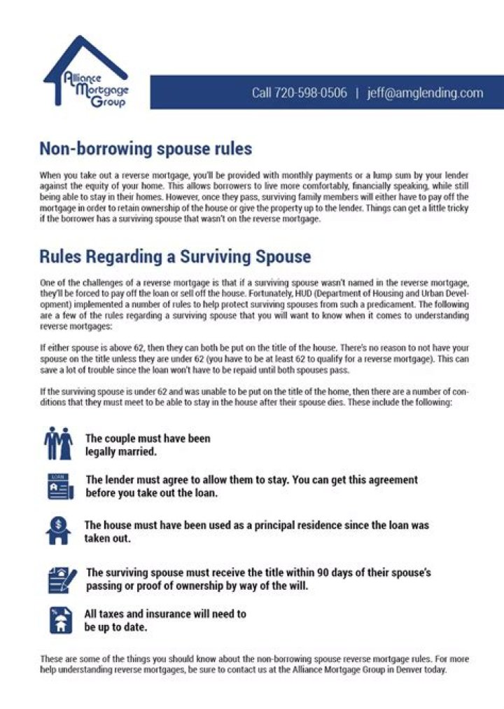 Does non borrowing spouse sign mortgage?