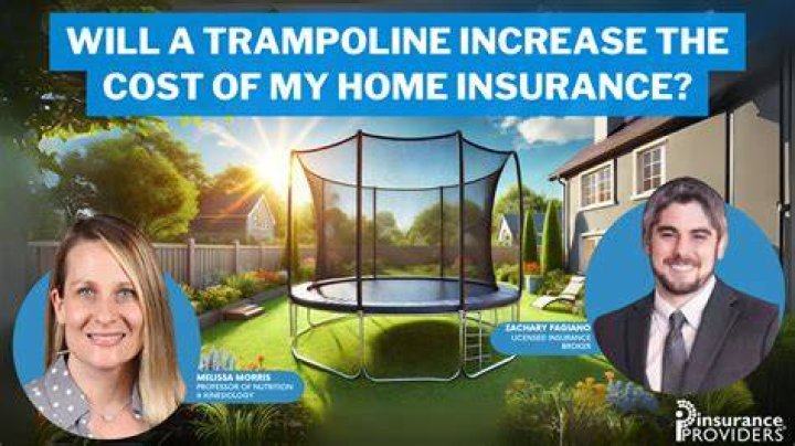 Does trampoline increase home insurance?