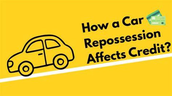 How bad does a car repossession affect credit?