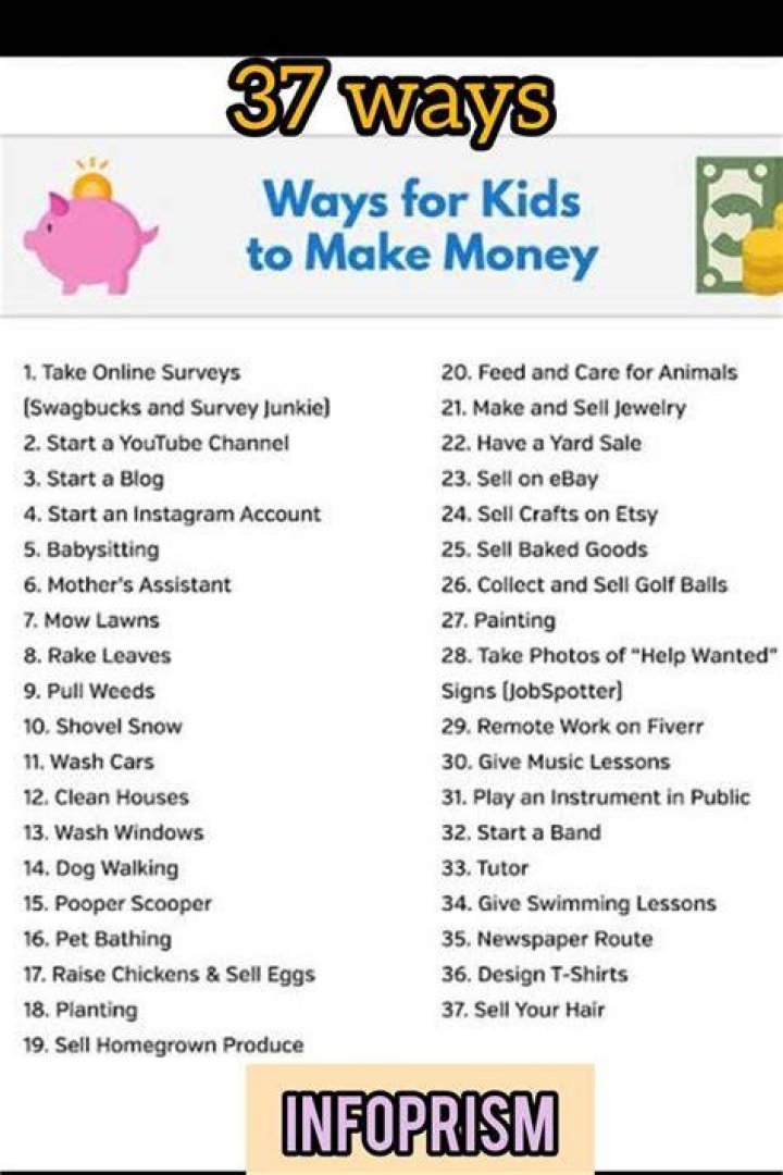 How can I get rich as a kid?
