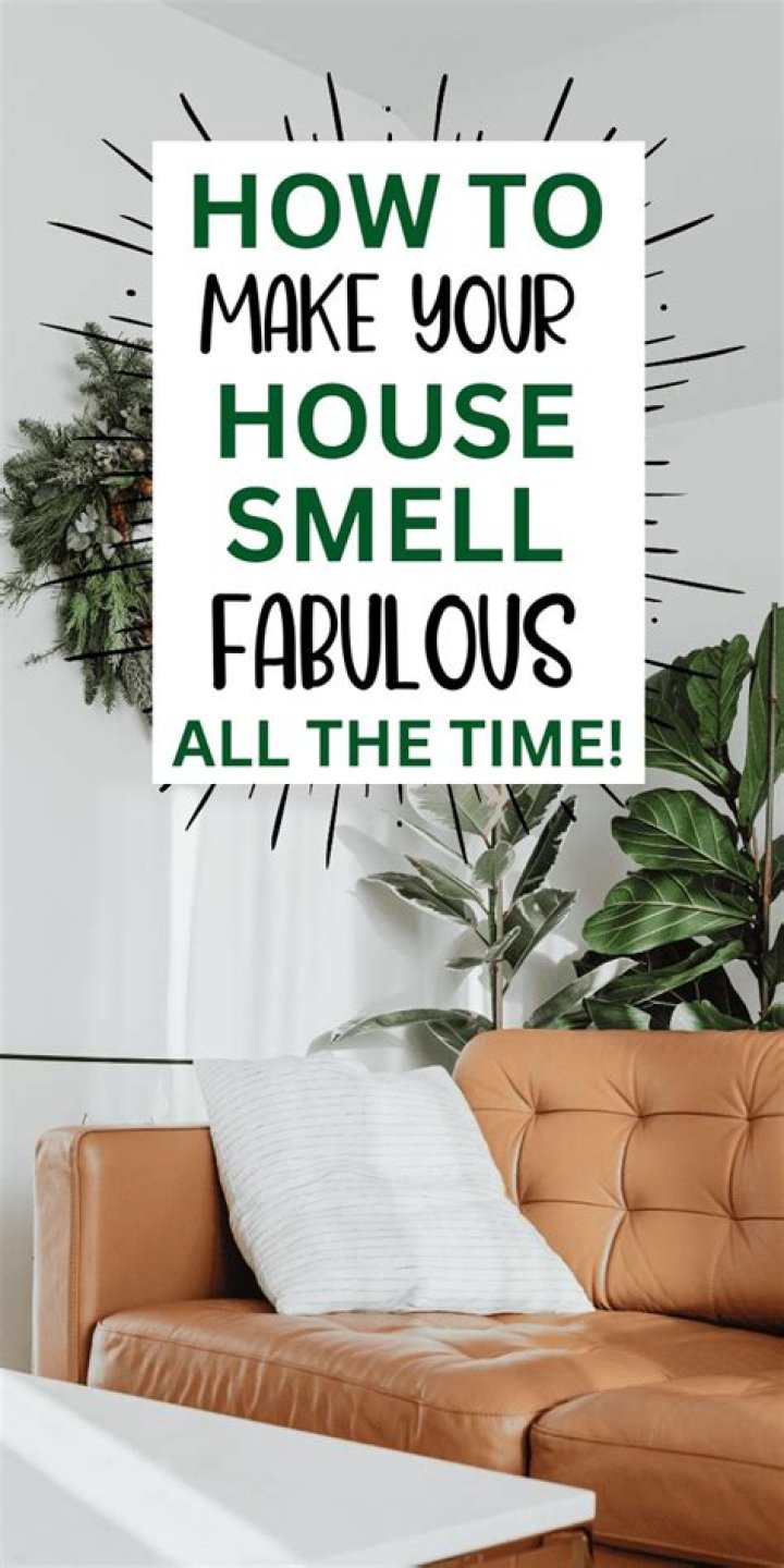 How can I make my house smell good all the time?