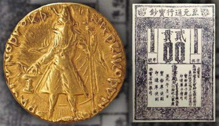 How did paper money change history?