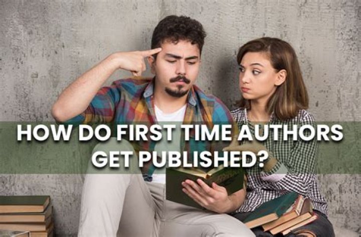 How do first time writers get published?