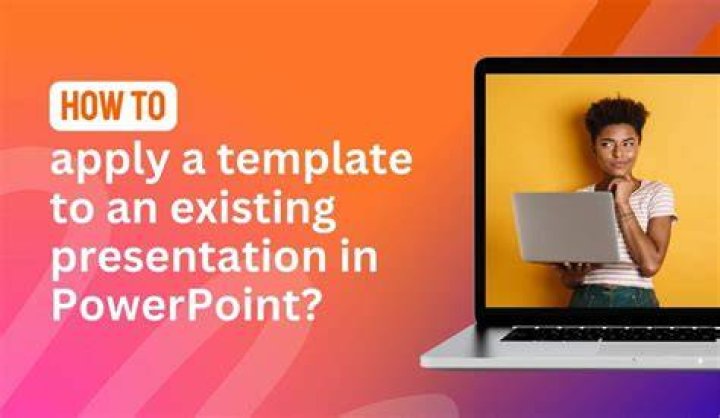 How do I apply a new template to an existing publication?