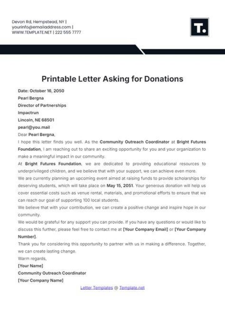 How do I ask for personal donations online?