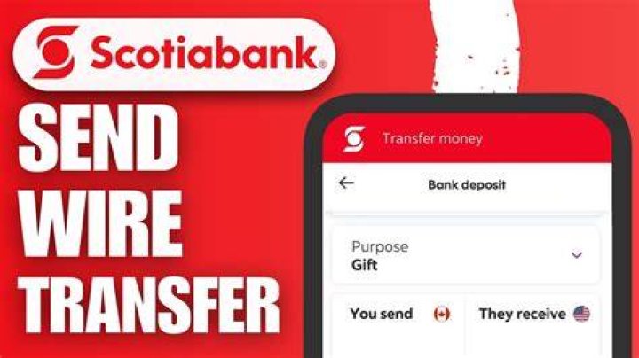 How do I do a wire transfer from Scotiabank to Canada?