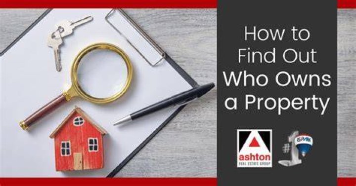 How do I find the owner of a property for free?
