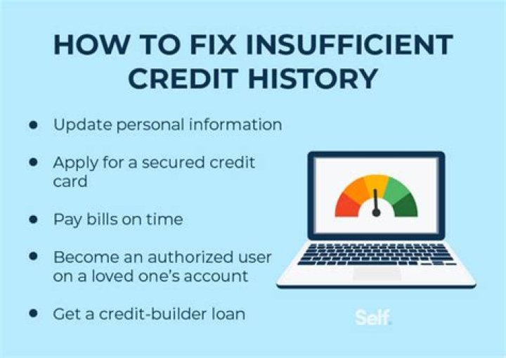 How do I fix insufficient credit references?