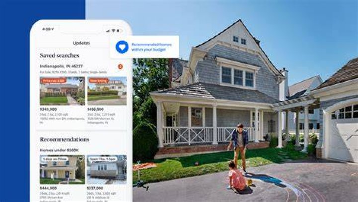How do I look inside a house on Zillow?