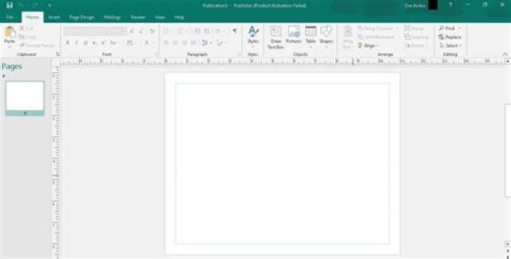 How do I rotate one page in Publisher?