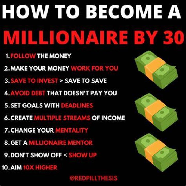 How do I start to become a millionaire?