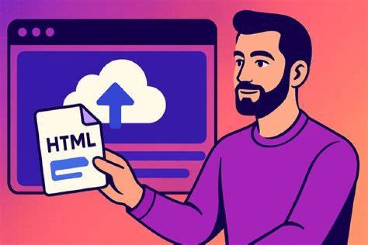 How do I upload a Publisher File to my website?