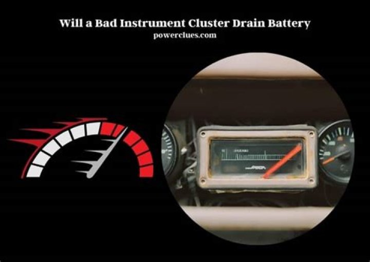 How do you diagnose a bad instrument cluster?