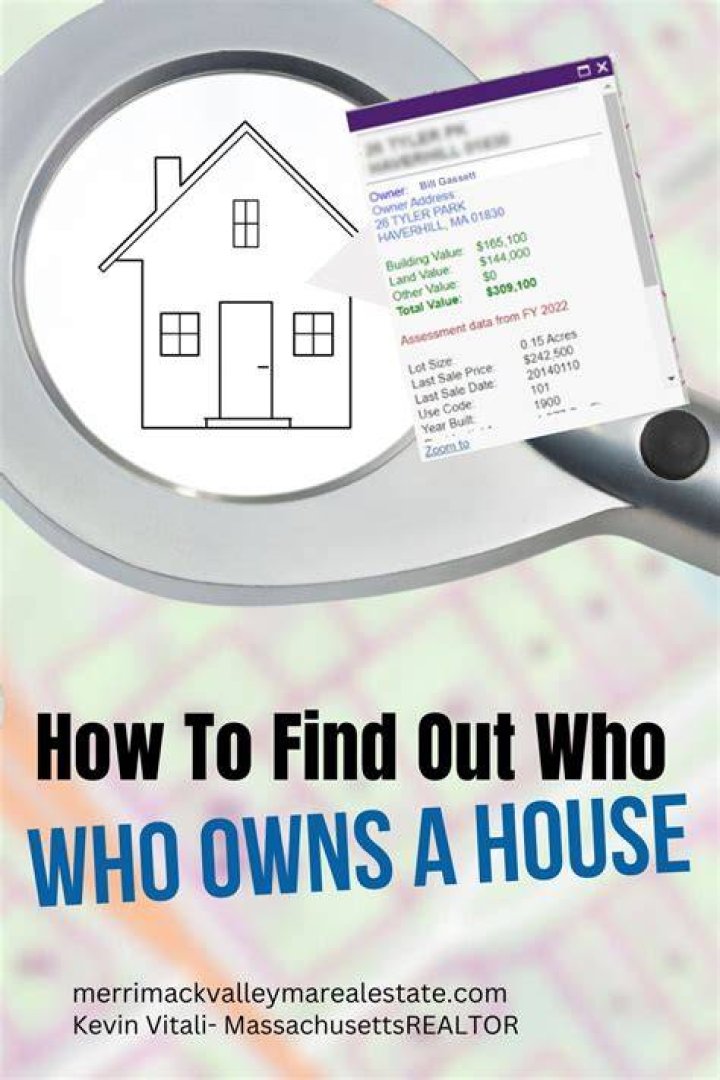 How do you find out who owns an empty house?
