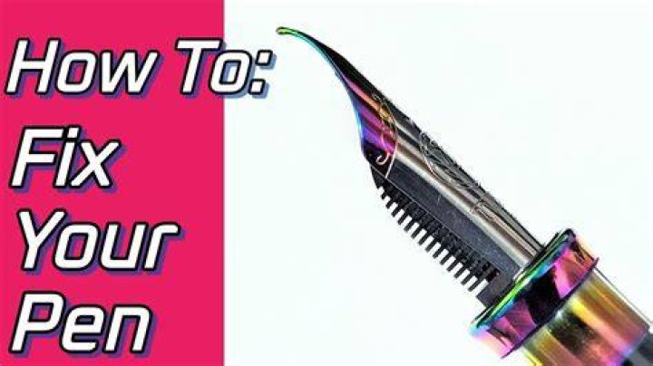 How do you make a paint pen work again?