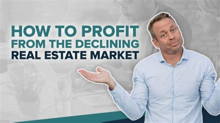 How do you make money from declining real estate market?