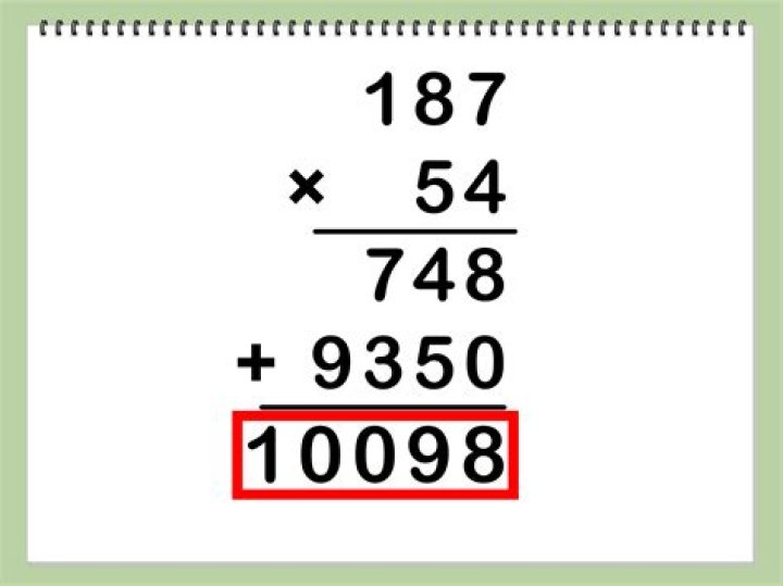 How do you manually solve multiplication?
