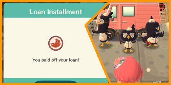 How do you pay off your third loan in Animal Crossing?