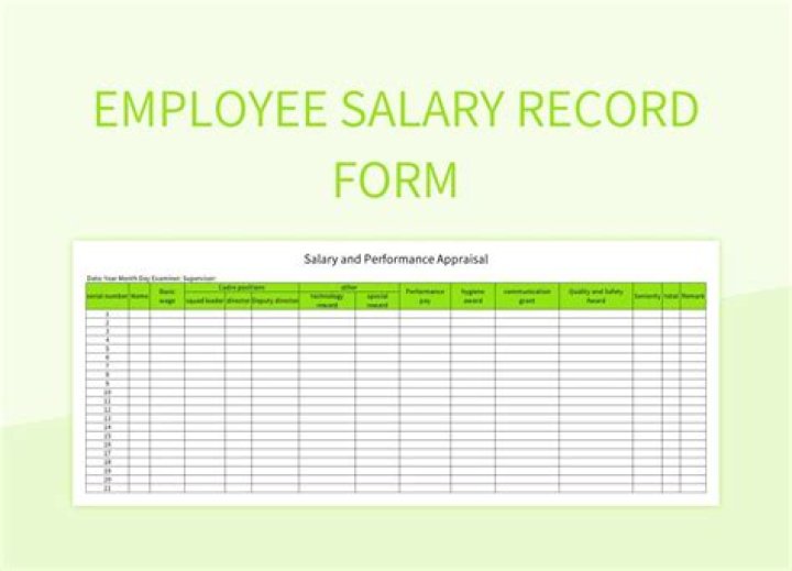 How do you record advance salary?