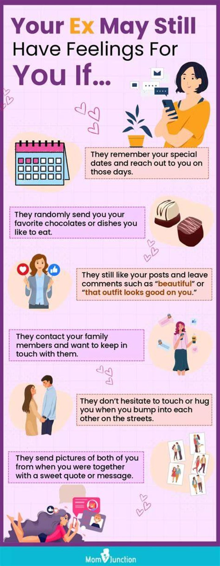 How do you tell if your ex is really over you?