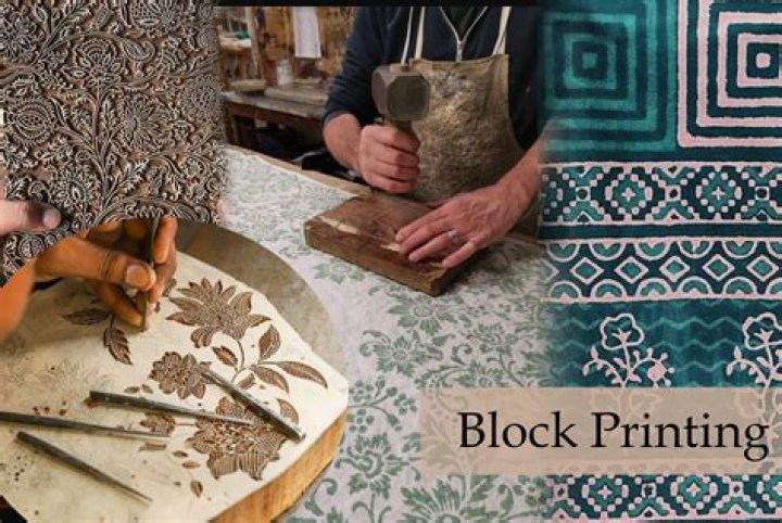 How is block printing done today?