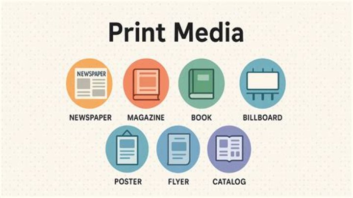 How is print media made?