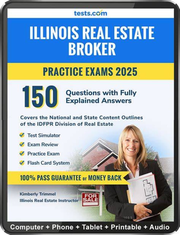How long is the real estate broker test?