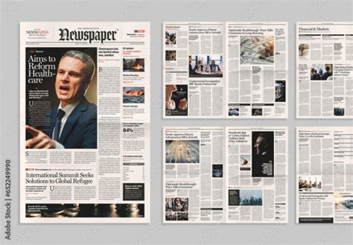 How many different words are in a newspaper?