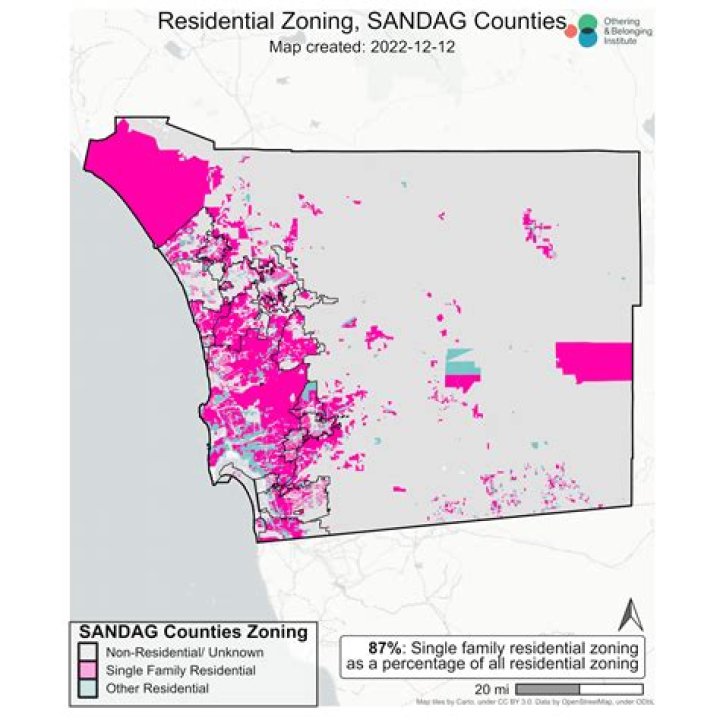 How many homes are there in San Diego County?